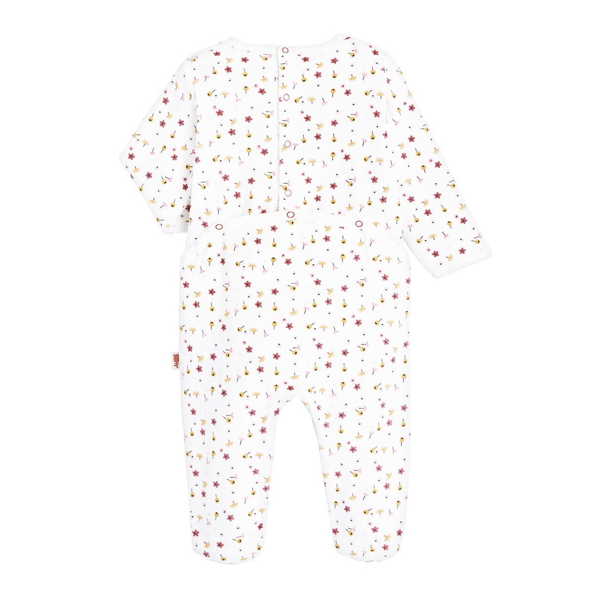 Pyjama bébé velours Joli Rêve dos