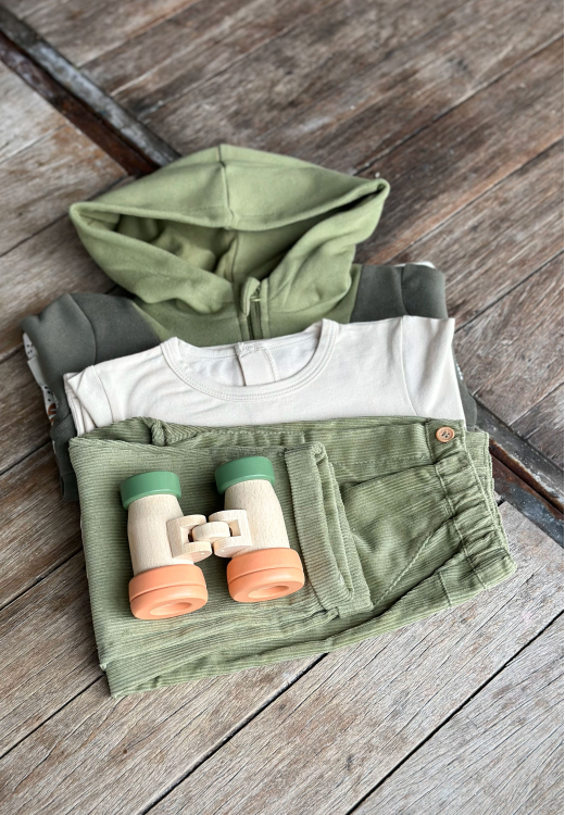 Sweat-shirt à capuche en molleton bébé garçon Montreal nature morte