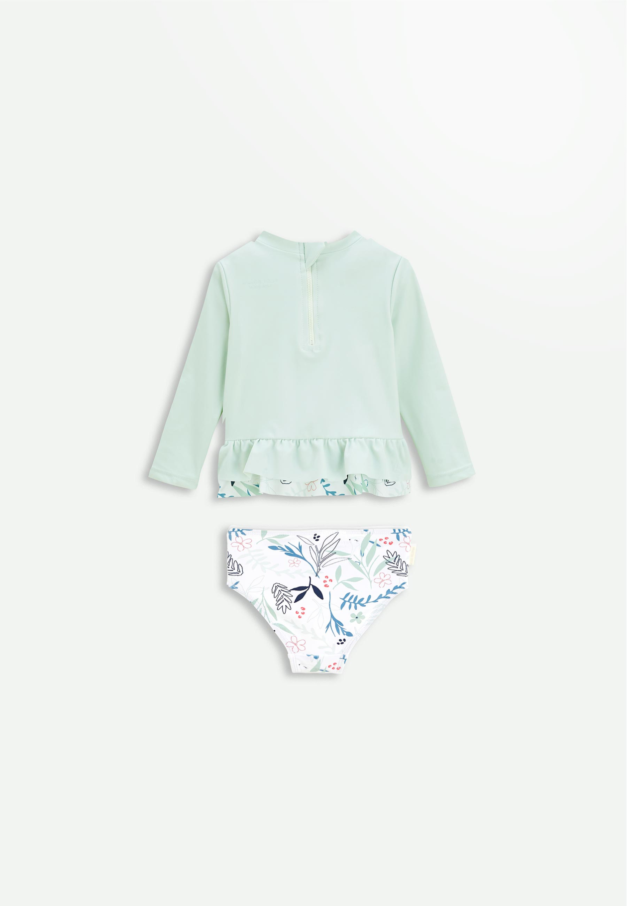 Maillot de bain fille 2 pièces t-shirt ANTI-UV & culotte Eden