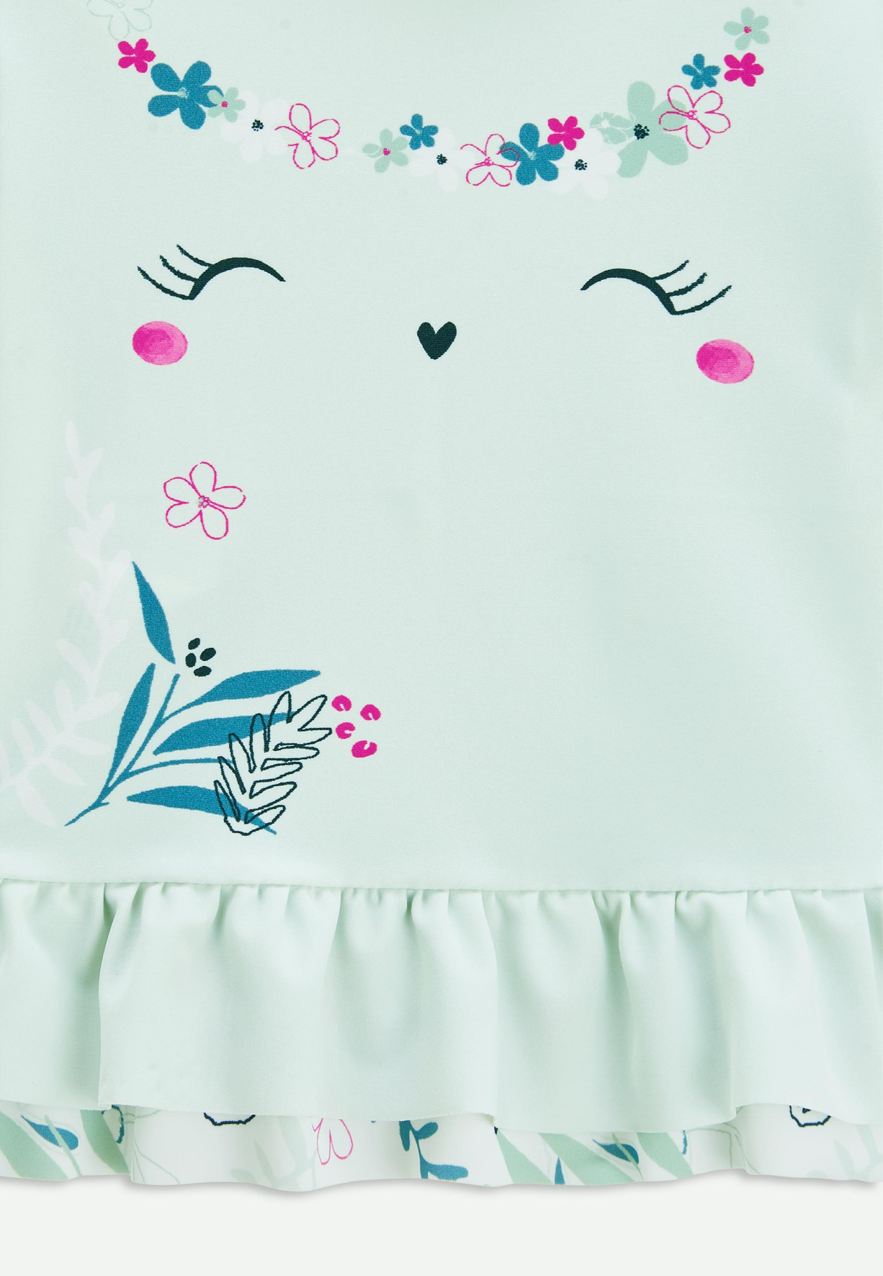 Maillot de bain fille 2 pièces t-shirt ANTI-UV & culotte Eden