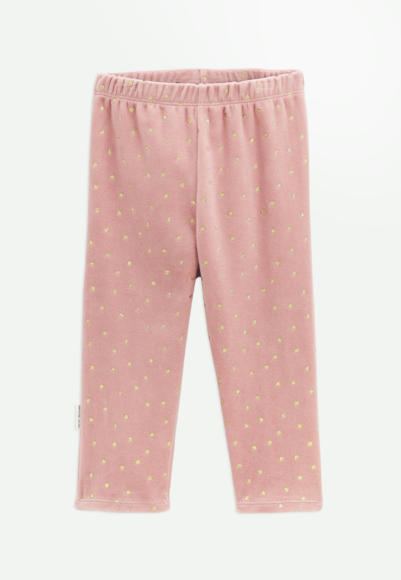 Pyjama bébé 2 pièces en velours Rosa
