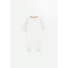 Pyjama une-pièce mauve à manches courtes en ratine, bébé - Souris Mini –  Souris Mini
