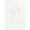 Pyjama bébé en velours ouverture zippée Paolo