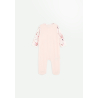Pyjama bébé en velours ouverture pont Alysse