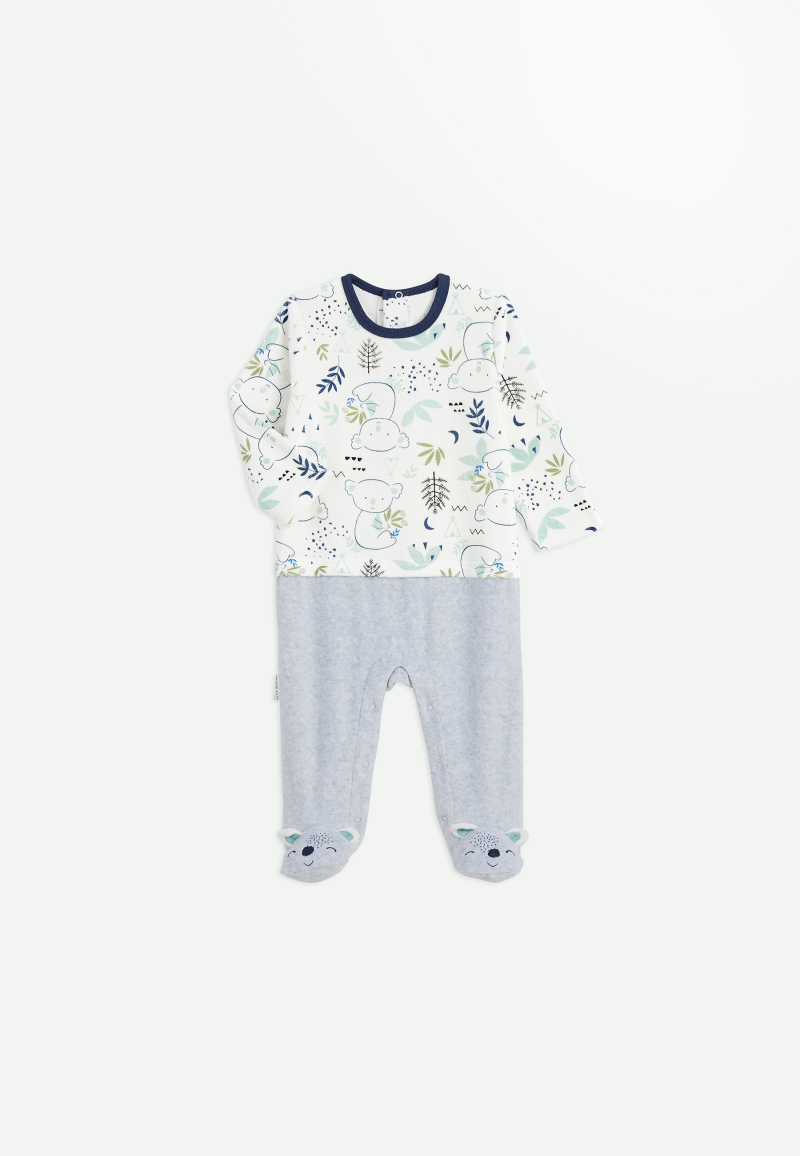 Pyjama en velours bébé garçon Yakutat