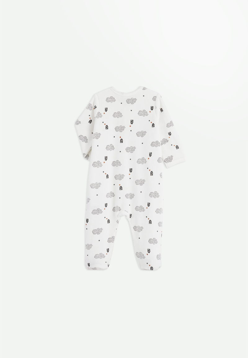 Pyjama bébé en velours Joy