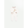 Pyjama bébé en velours contenant du coton bio Crocus