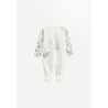 Pyjama bébé en velours ouverture zippée Iskia