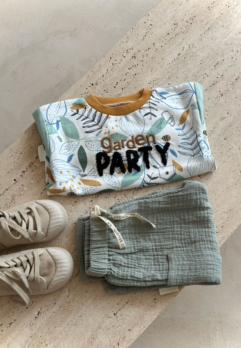 Sweat-shirt bébé Garden Party