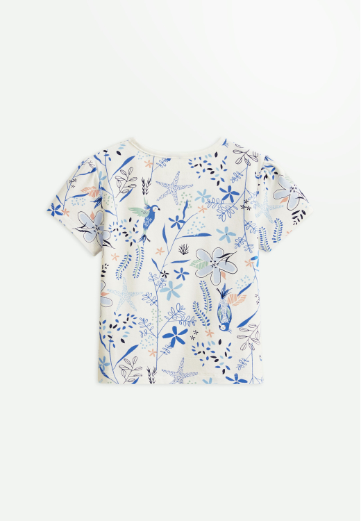 Lot de 2 t-shirts bébé manches courtes Océan d'amour