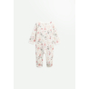 Pyjama bébé en velours ouverture pont Mya dos