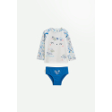 Maillot de bain bébé 2 pièces t-shirt de protection UV & culotte Océan d\'amour