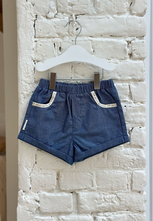 Short bébé en toile de coton Dumbea