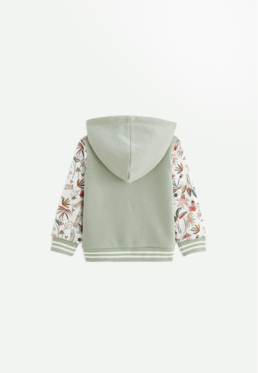 Sweat-shirt à capuche enfant en molleton Abou