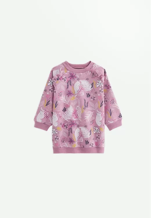 Robe bébé en molleton Louisa