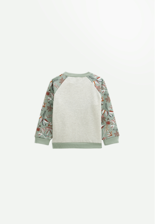 Sweat-shirt bébé en molleton Abou