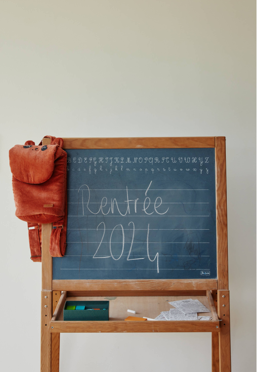 Sac à dos enfant en velours côtelé Maloueg