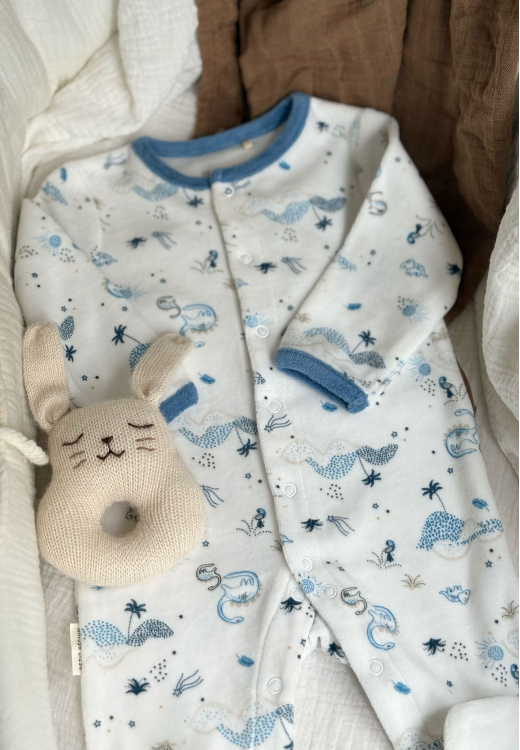 Pyjama bébé en velours Dune Valley