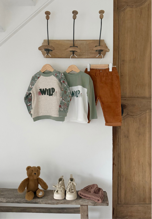 Sweat-shirt enfant en molleton Abou