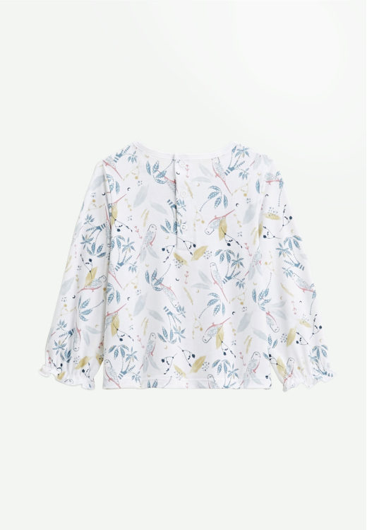 Lot de 2 t-shirts enfant manches longues Bianca