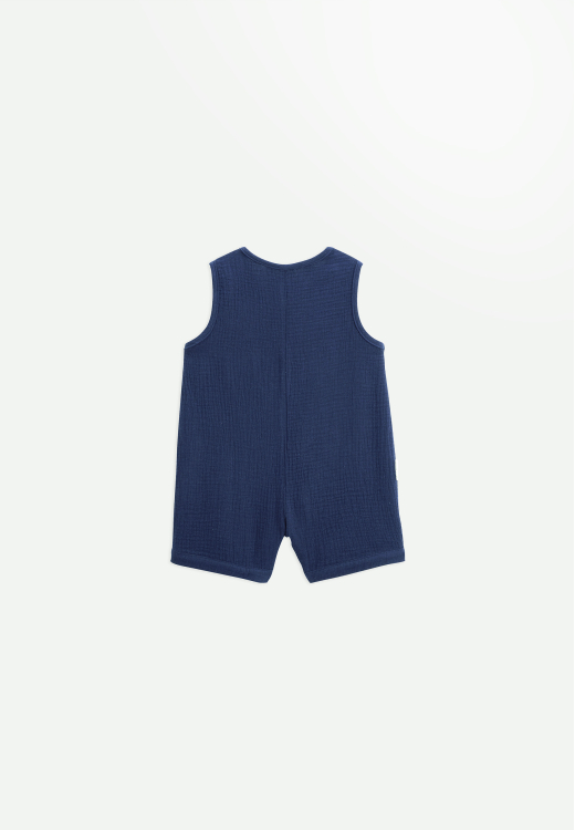 Combishort bébé en gaze de coton Mexico dos