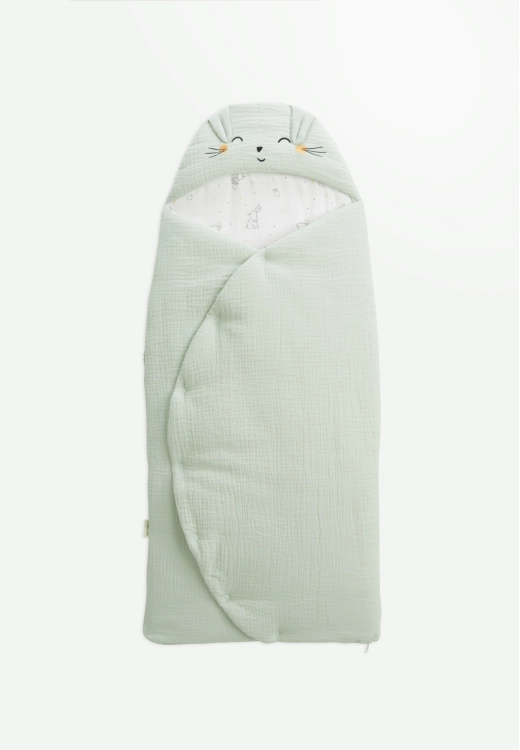 Nid d'ange en gaze de coton Hello Baby