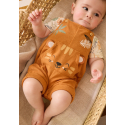 Ensemble salopette bébé et t-shirt en éponge Mio