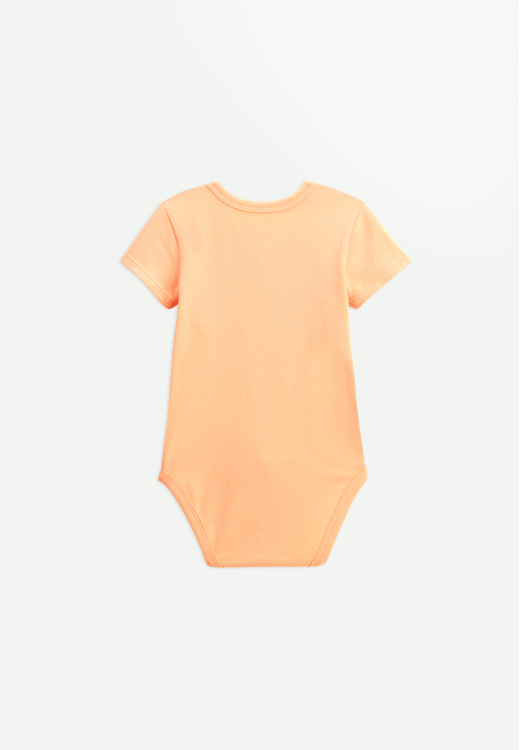 Lot de 2 bodies bébé manches courtes ouverture croisée Sierra