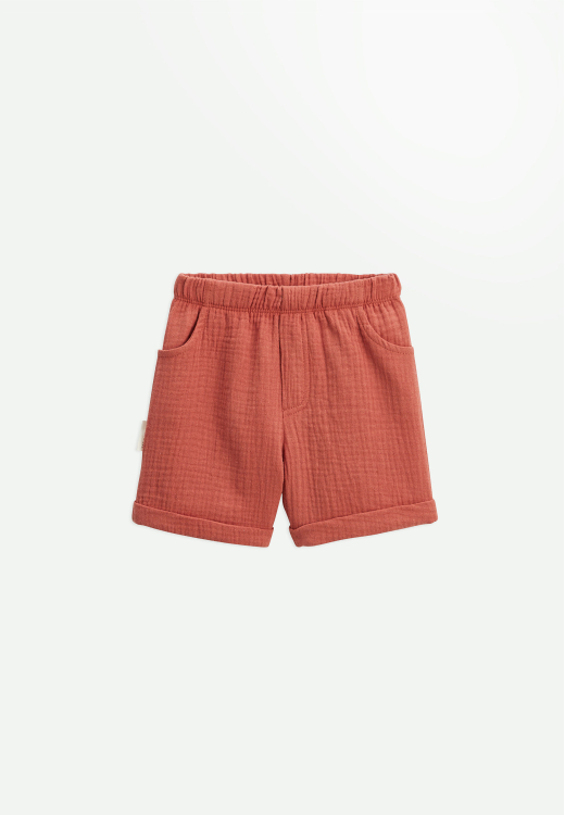 Ensemble enfant t-shirt et short en gaze de coton Liwa