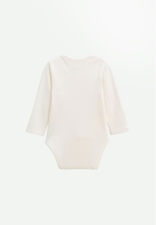 Lot de 2 bodies bébé manches longues ouverture croisée Câlins