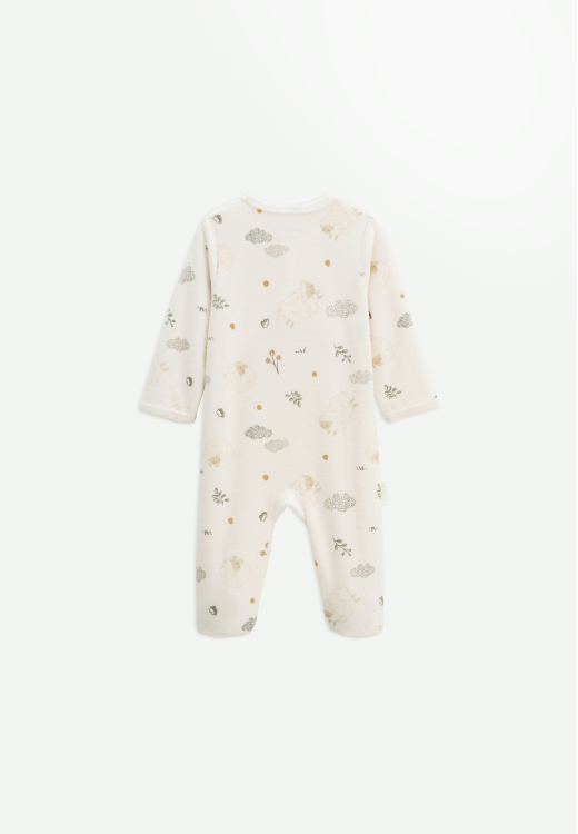 Kit naissance 3 pièces pyjama, body et doudou bébé Câlins