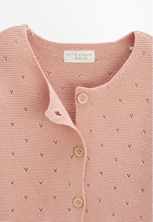 Gilet enfant en tricot Manouk