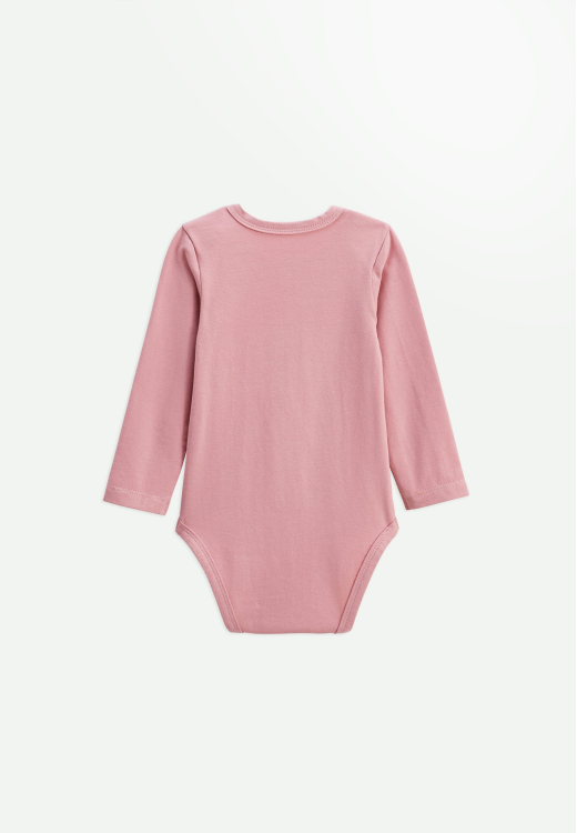 Lot de 2 bodies bébé manches longues Céleste