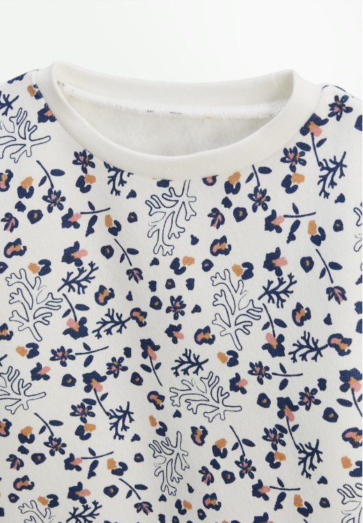 Sweat-shirt enfant en molleton Céleste