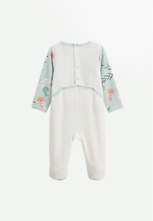 Lot de 2 pyjamas bébé en velours Dina