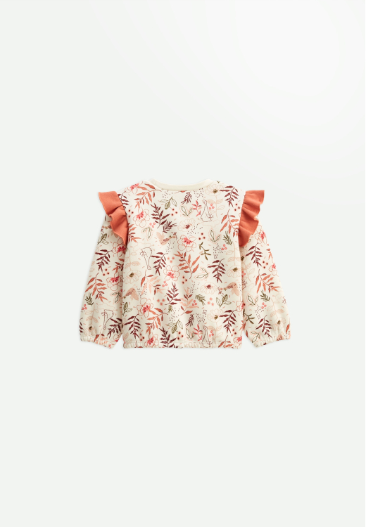 Sweat-shirt enfant en molleton Manouk