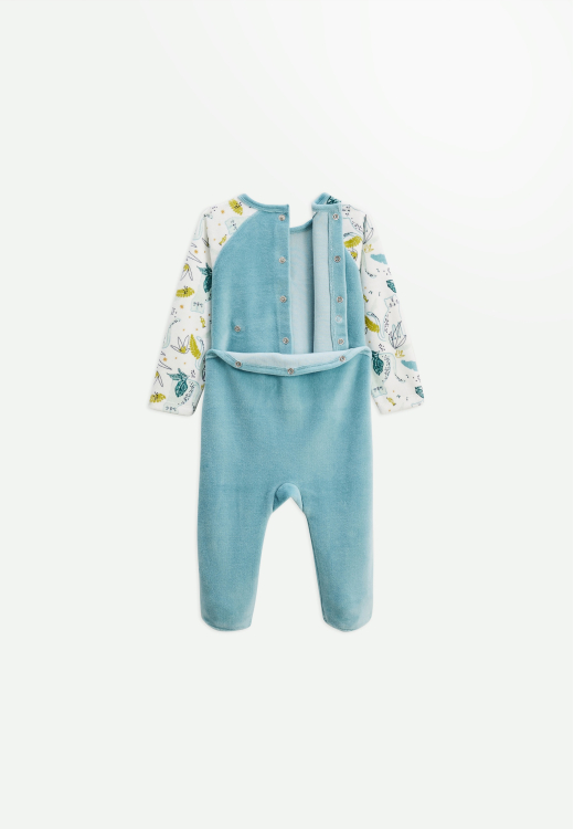Pyjama bébé en velours Oscar
