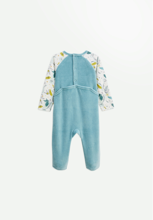 Pyjama bébé en velours Oscar