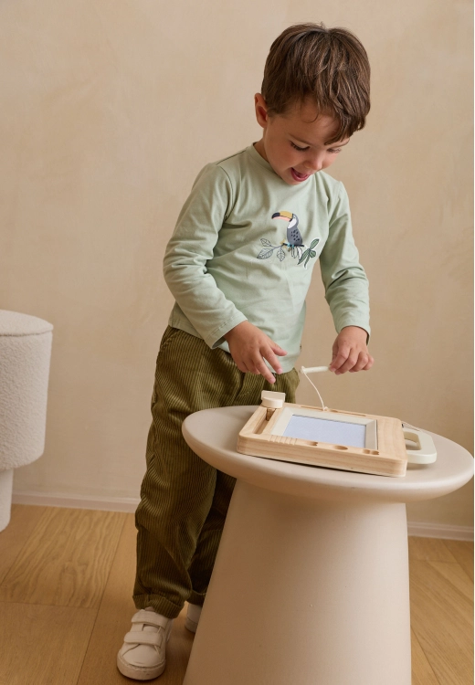 Lot de 2 t-shirts enfant manches longues Boavista