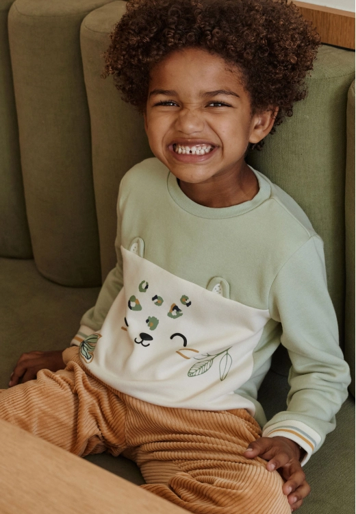 Sweat-shirt enfant en molleton Boavista