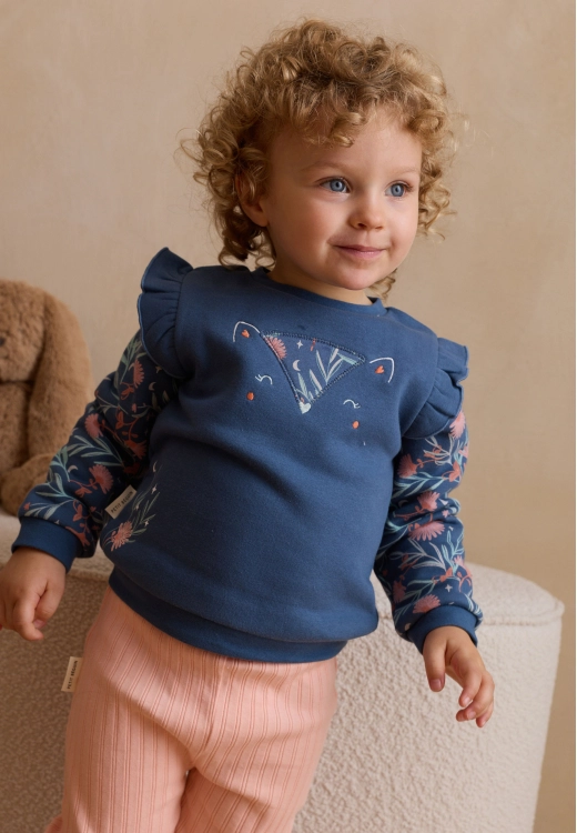 Sweat-shirt enfant en molleton Dina