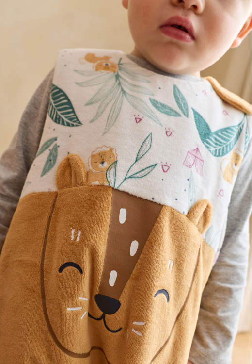 Turbulette TOG 2 en velours avec pieds retroussables Charly