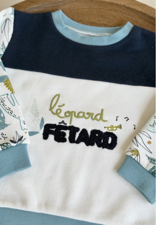 Sweat-shirt enfant en molleton Oscar