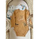 Lot de 2 bodies bébé manches longues Charly