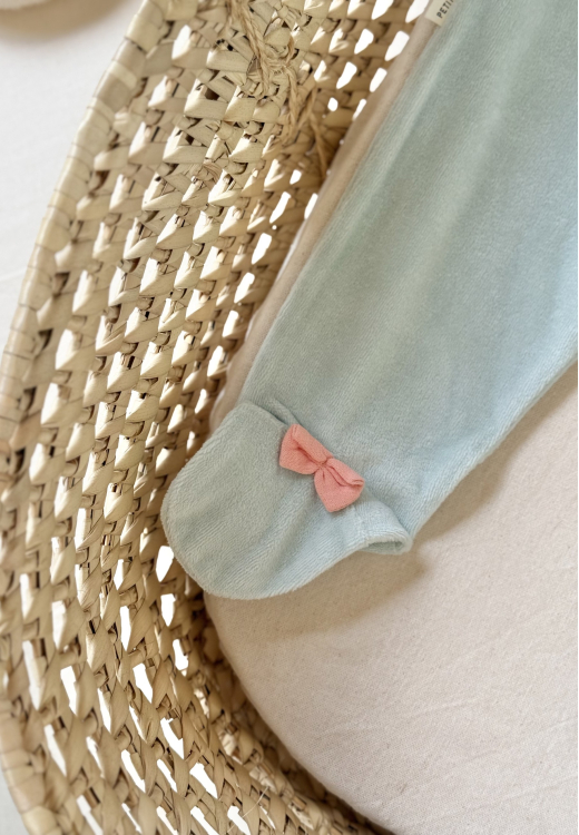 Lot de 2 pyjamas bébé en velours Dina