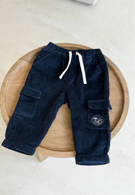 Pantalon enfant en velours côtelé Boavista
