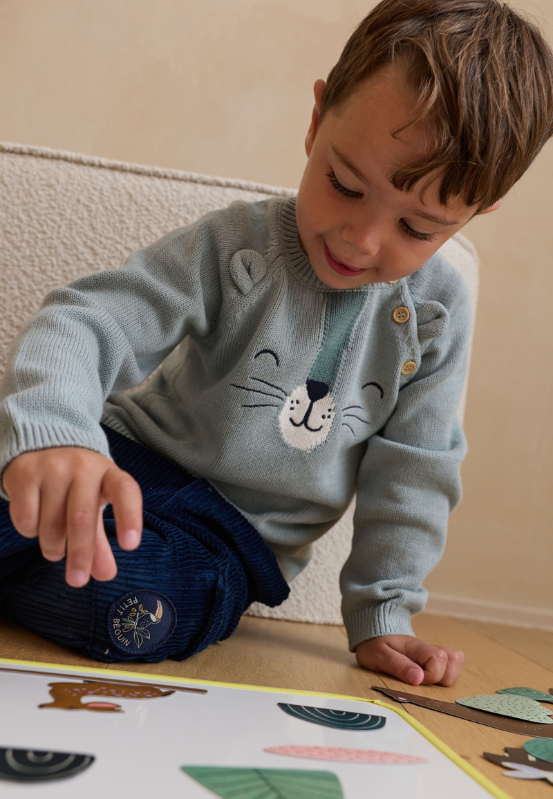 Pantalon enfant en velours côtelé Boavista