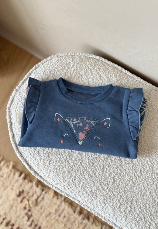 Sweat-shirt enfant en molleton Dina