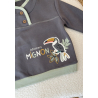 Sweat-shirt enfant en molleton ultra chaud Boavista