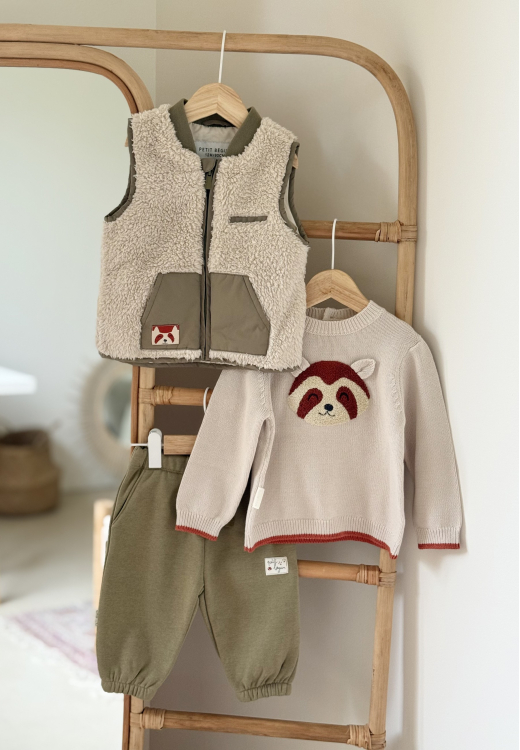 Pull enfant en tricot Gustin